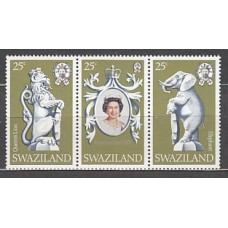 Swaziland - Correo Yvert 290/2 ** Mnh  Isabel II