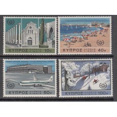 Chipre - Correo 1967 Yvert 290/3 ** Mnh Turismo