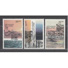 Singapur - Correo Yvert 291/3 ** Mnh  Parques y jardines