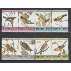 Nevis - Correo Yvert 291/8 ** Mnh Fauna aves