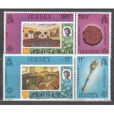 Jersey - Correo 1983 Yvert 293/6 ** Mnh Europa