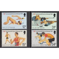 Man - Correo 1986 Yvert 293/6 ** Mnh Deportes