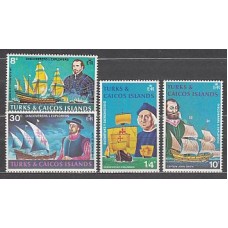 Turk y Caicos - Correo Yvert 293/6 ** Mnh Barcos