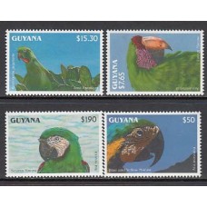 Guayana Britanica - Correo Yvert 2934/7 ** Mnh Fauna. Aves