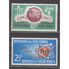 Africa del Sur Yvert Correo 294/5 ** Mnh  ITU