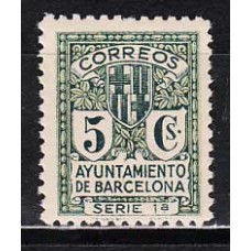 Barcelona Correo 1932 Edifil 9 ** Mnh Escudo