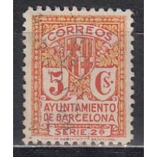 Barcelona Correo 1932 Edifil 10 usado  Escudo