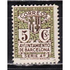 Barcelona Correo 1932 Edifil 12 * Mh Escudo