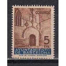 Barcelona Correo 1936 Edifil 13 ** Mnh Puerta gótica