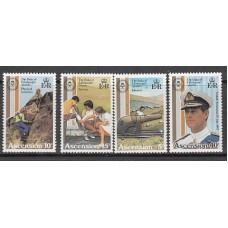 Ascension - Correo Yvert 299/302 ** Mnh