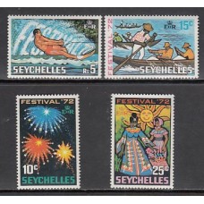 Seychelles - Correo Yvert 299/302 ** Mnh
