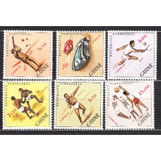 Guinea Portuguesa - Correo Yvert 299/304 * Mh  Deportes