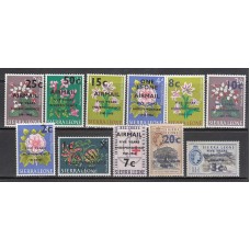 Sierra Leona - Correo Yvert 299/304+A 45/9 ** Mnh  Flores