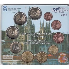 Monedas - Euros Cartera Oficial - Año 2012 World Money Fair