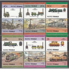 Tuvalu - Niutao Correo Yvert 2 ** Mnh Trenes