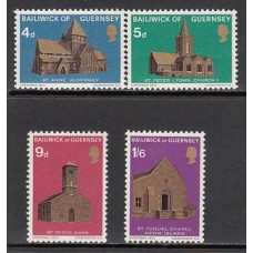 Guernsey - Correo 1970 Yvert 30/3 ** Mnh Navidad