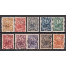 Nicaragua Correo 1891 Yvert 30/9 usado