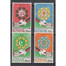 Kenya - Correo Yvert 301/4 ** Mnh