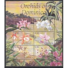 Dominica - Correo 2004 Yvert 3014/9 ** Mnh Flores