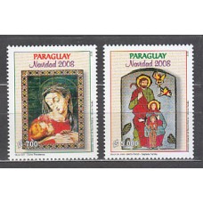 Paraguay - Correo 2008 Yvert 3016/7 ** Mnh Navidad