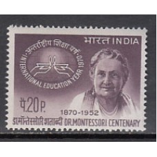 India - Correo Yvert 301 ** Mnh  Montessari