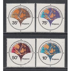 Singapur - Correo Yvert 302/5 ** Mnh  Cables submarinos