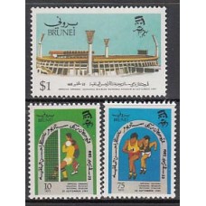 Brunei - Correo Yvert 303/5 ** Mnh  Deportes