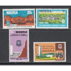 Nigeria - Correo Yvert 304/7 ** Mnh  Universidad Ibadan
