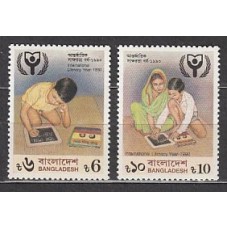 Bangladesh - Correo 1990 Yvert 305/6 ** Mnh