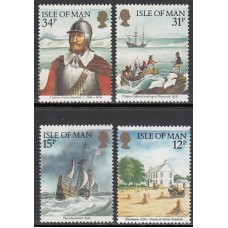 Man - Correo 1986 Yvert 306/9 ** Mnh Barcos