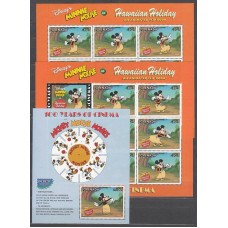 Grenada - Correo 1997 Yvert 3069/85+H.458 ** Mnh Walt Disney