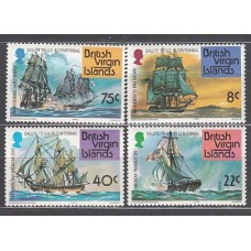 Virgenes - Correo Yvert 307/10 ** Mnh  Barcos