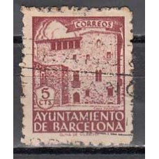 Barcelona Correo 1943 Edifil 45 Usado - Casa Padellas