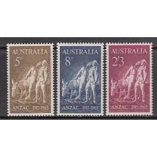 Australia - Correo 1963 Yvert 308/310 ** Mnh