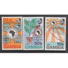 Gambia - Correo 1975 Yvert 308/10 ** Mnh