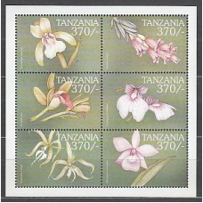 Tanzania - Correo Yvert 3101EV/FA ** Mnh  Flores