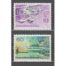 Papua y Nueva Guinea - Correo Yvert 311/2 ** Mnh Avión