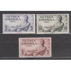 Guinea Correo 1952 Edifil 311/3 ** Mnh