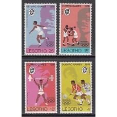 Lesotho - Correo Yvert 311/4 ** Mnh  Olimpiadas de Montreal