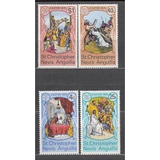 San Cristobal - Correo Yvert 312/5 ** Mnh Pascuas