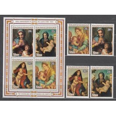 Niue - Correo Yvert 312/5+H 39 ** Mnh Navidad