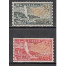 Nueva Zelanda - Correo 1951 Yvert 313/4 * Mh Barcos. Medicina