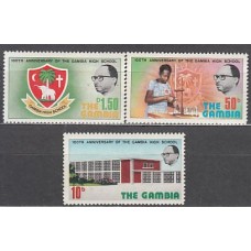 Gambia - Correo 1975 Yvert 314/6 ** Mnh