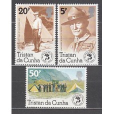 Tristan da Cunha - Correo Yvert 314/6 ** Mnh  Scoutismo