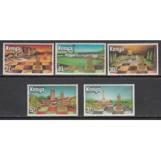 Kenya - Correo Yvert 314/8 ** Mnh  Ajedrez