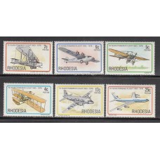 Rodesia del Sur - Correo Yvert 315/20 ** Mnh  Aviones