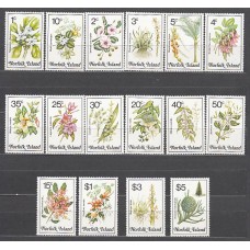 Norfolk - Correo Yvert 315/30 ** Mnh Flores