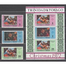 Trinidad y Tobago - Correo Yvert 315/7+H,6 ** Mnh  Navidad