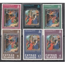 Caimanes - Correo Yvert 316/21 ** Mnh Navidad