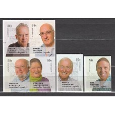 Australia - Correo 2010 Yvert 3214/9 ** Mnh Personajes